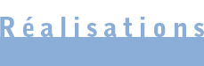 Titre de la page Réalisations